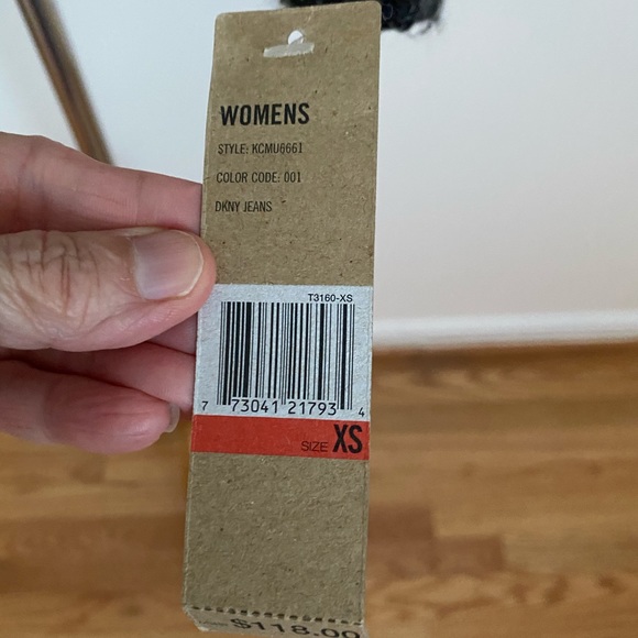 NWT DKNY Jeans Gray Black Plaid Jacket Size XS - Picture 6 of 11